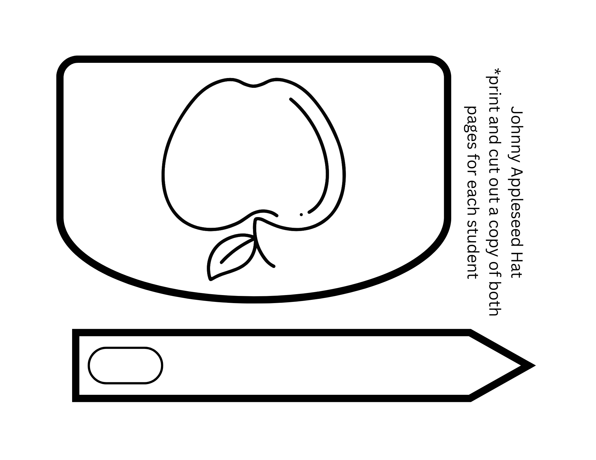 Johnny Appleseed Template