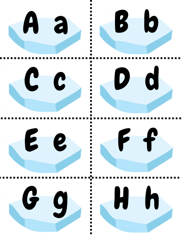 Penguin Work Mat Printable - Image 2