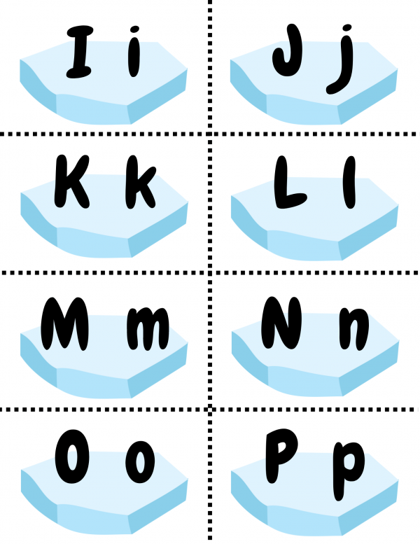 Penguin Work Mat Printable - Image 3