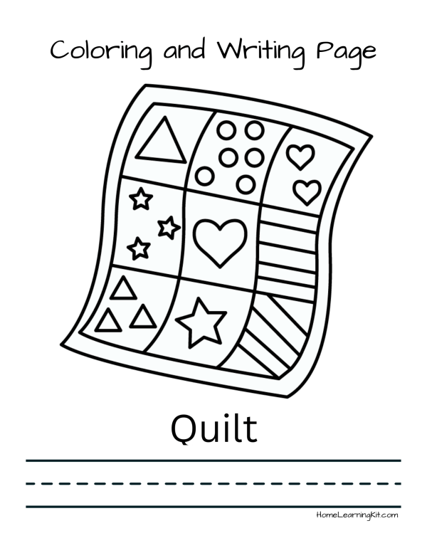 Letter of the Week - Q - Coloring Pages - Image 2