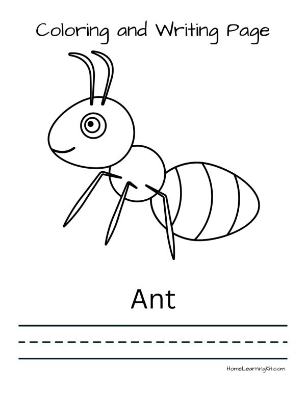 Alphabet Practice and Coloring Pages - Image 5