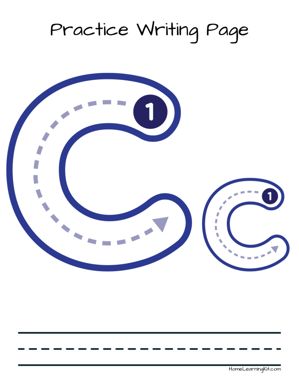 Alphabet Practice and Coloring Pages - Image 11