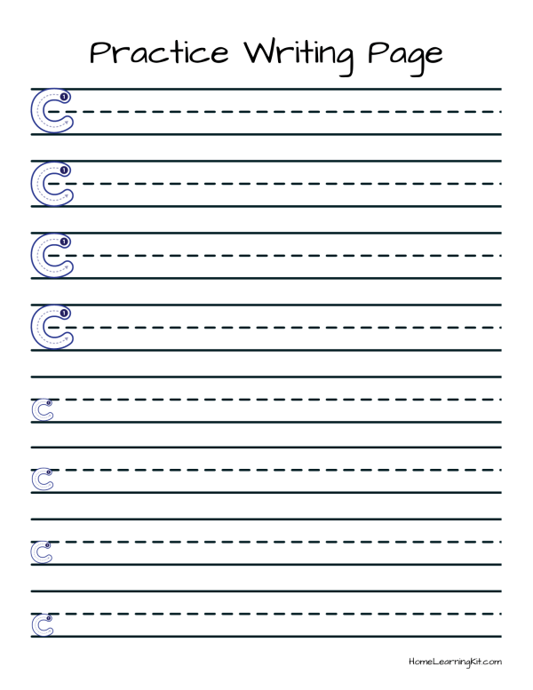 Alphabet Practice and Coloring Pages - Image 10