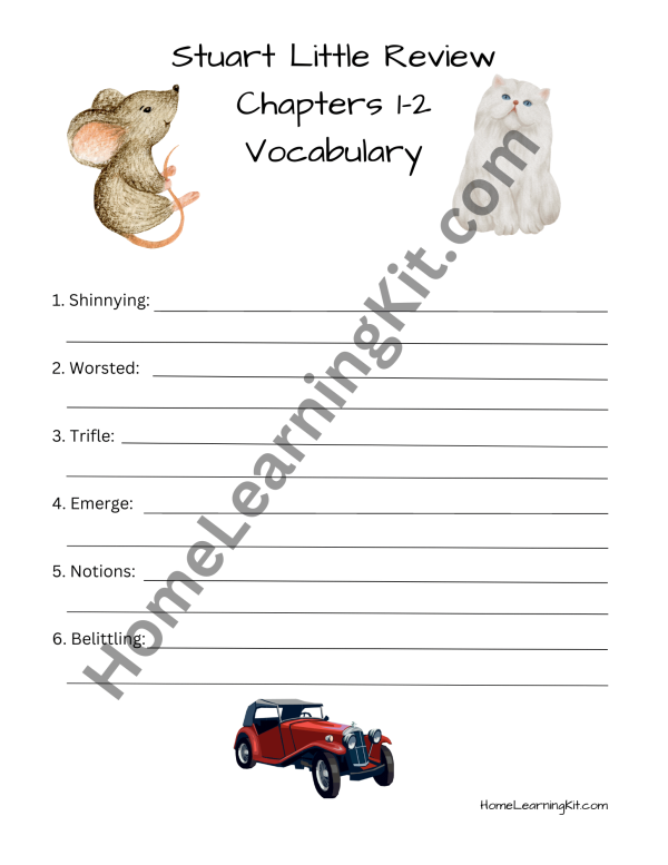 Stuart Little Vocabulary
